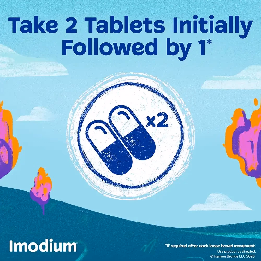 Imodium Instant 2mg 12 Tablets 3