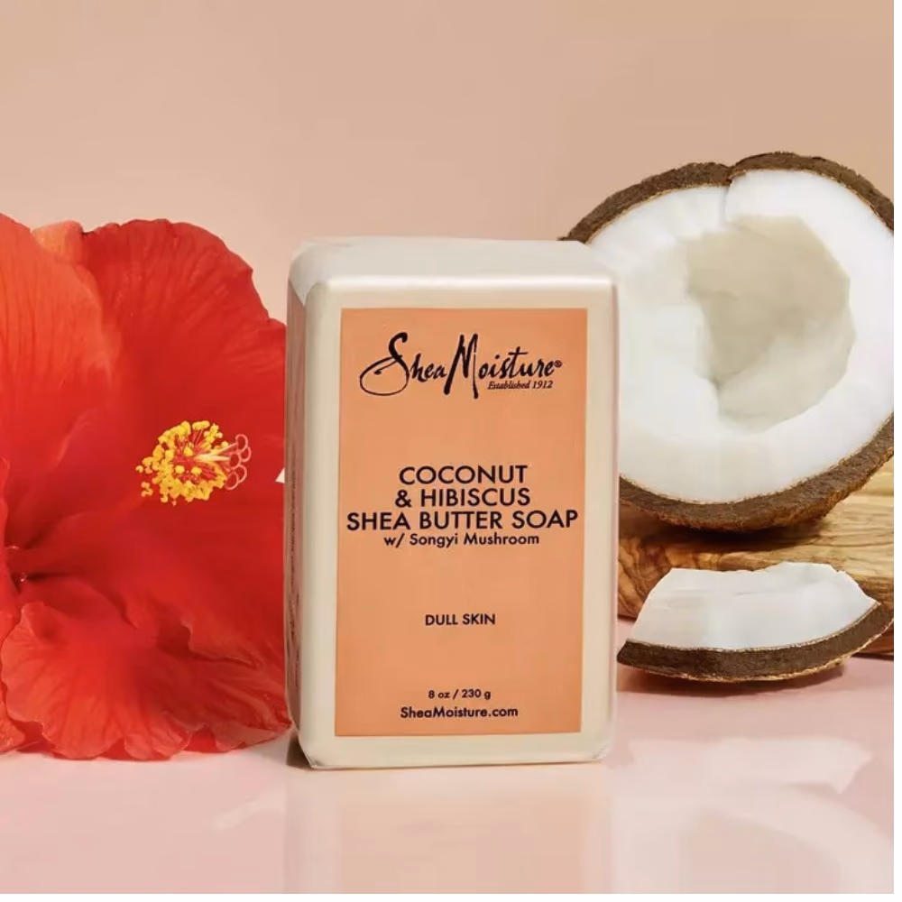 Shea Moisture Coconut and Hibiscus Shea Butter Soap 230 g 3