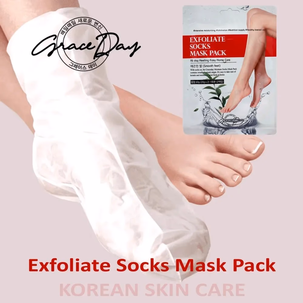 Graceday Exfoliate Socks Mask Pack 40g 5