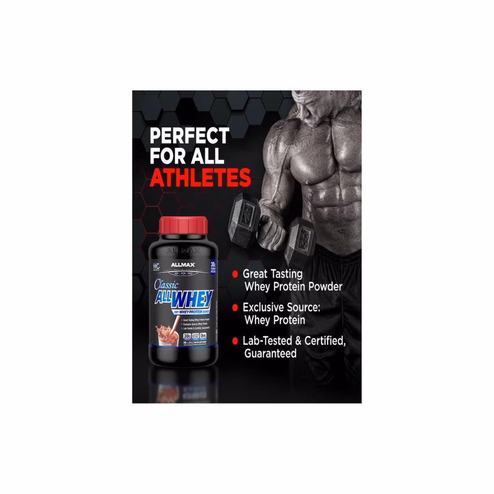 Allmax All whey Protein Classic Chocolate Peanut 5Lb 4