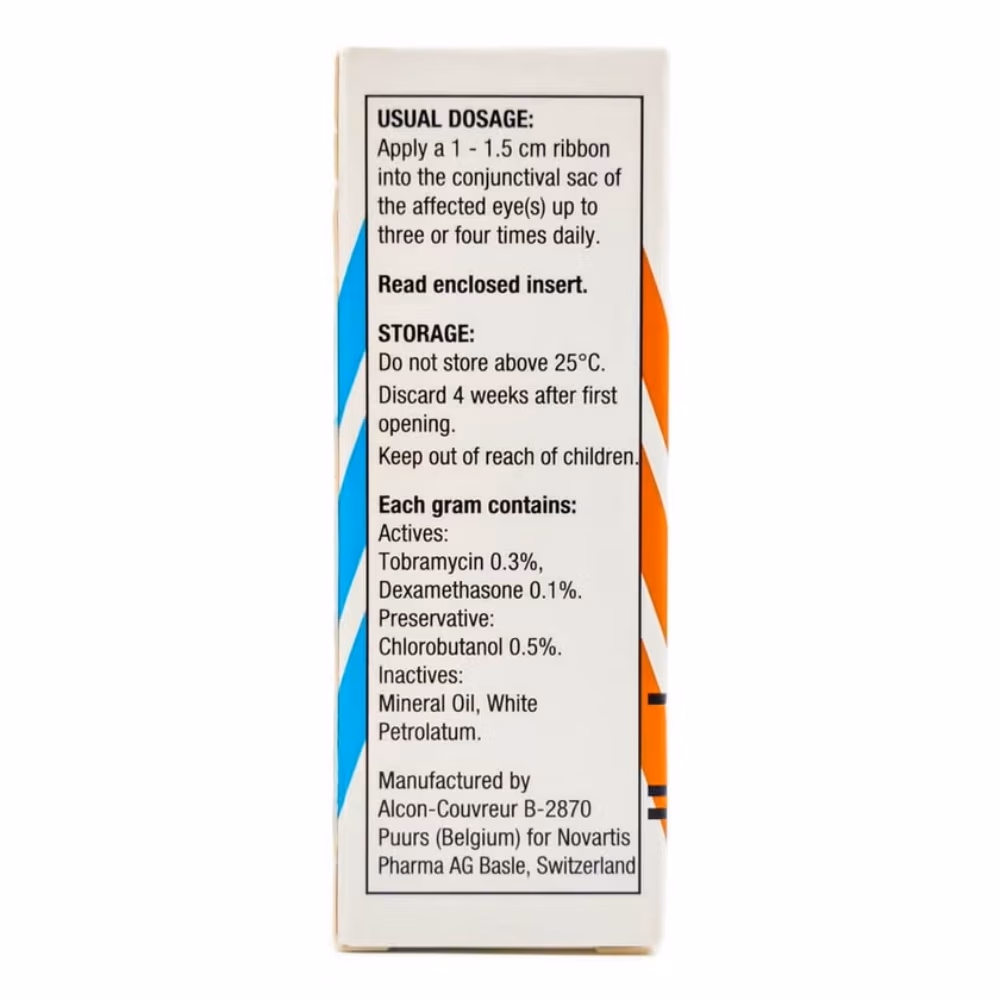 TobraDex Eye Ointment 3.5g 3