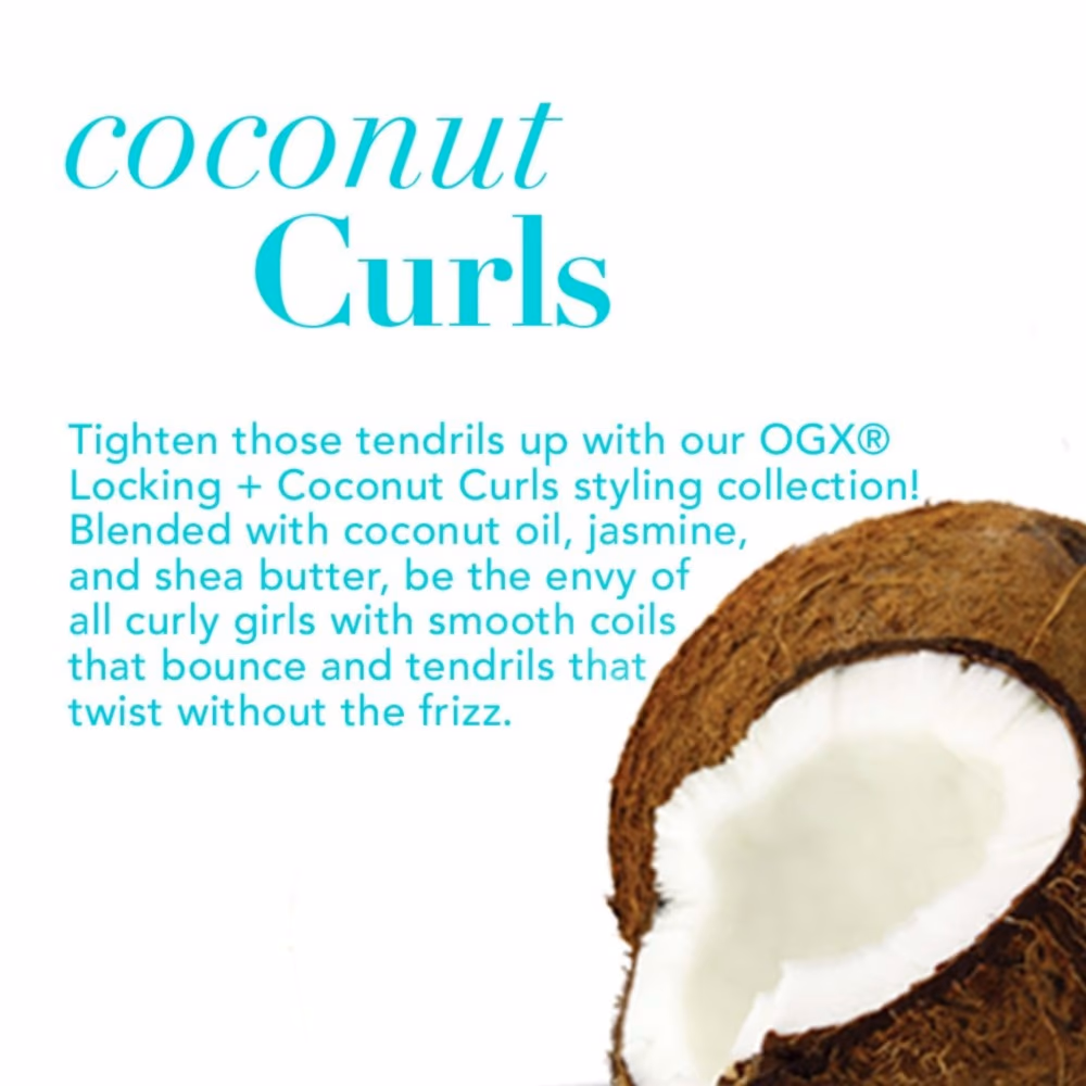 OGX Coconut Curls Decadent Creamy Mousse 224g 4