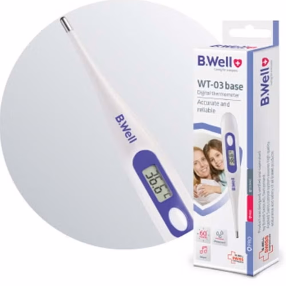 B.Well Digital Thermometer - WT 03 Base 2