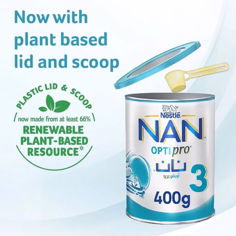 Nestle Nan Optipro stage 3 toddlers milk formula 400Gm 5