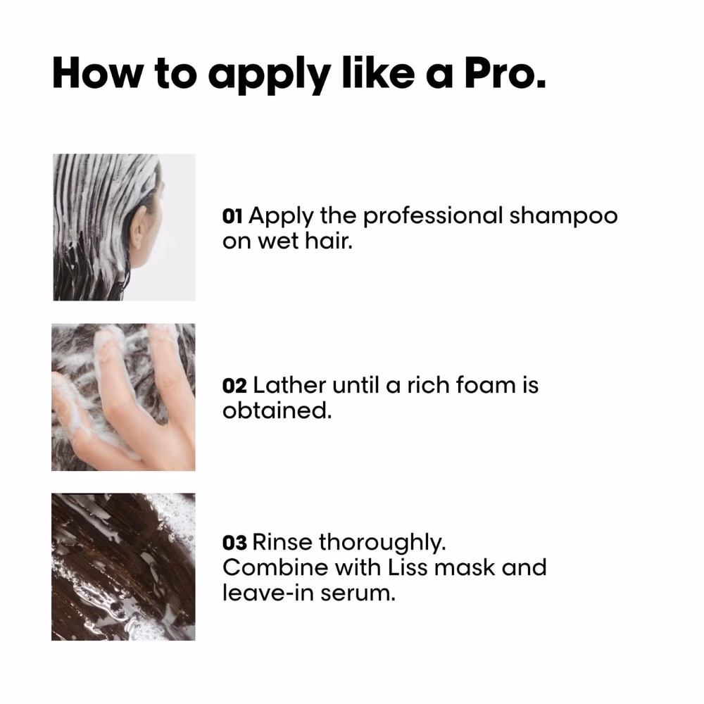 LOreal Professionnel Serie Expert Liss Unlimited Shampoo 300ml 4