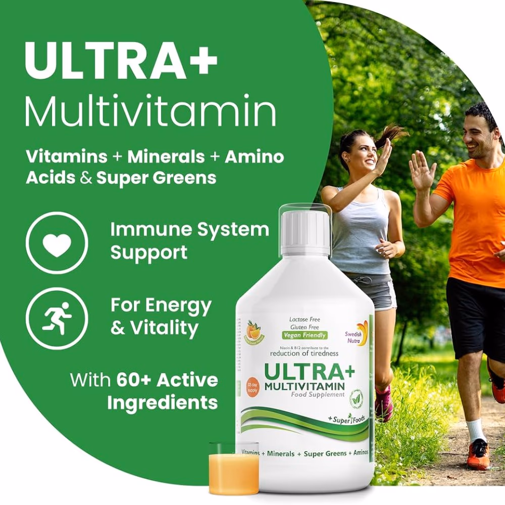 Swedish Nutra Ultra+ Multivitamin Liquid 500ml 2