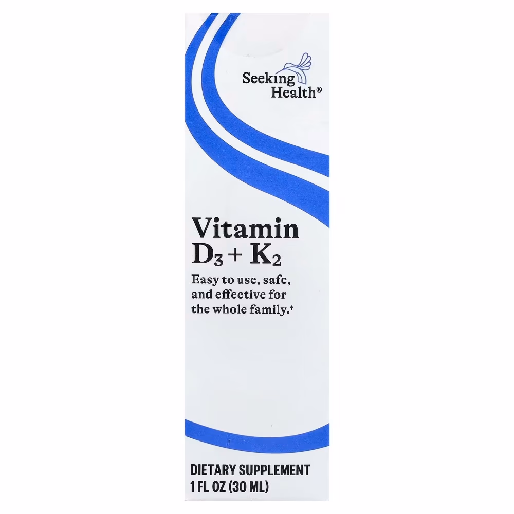 Seeking Health Vitamin D3 + K2 Drops 30ml 2
