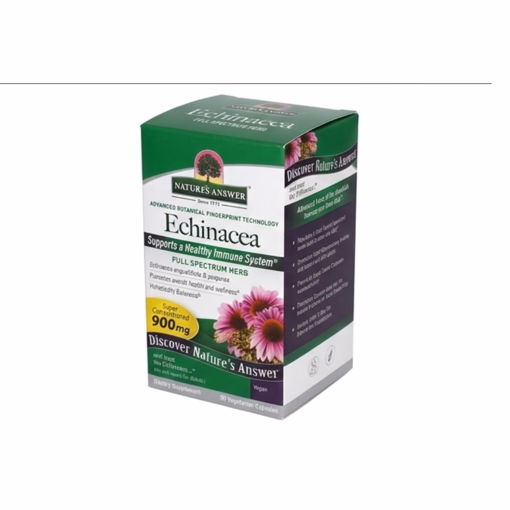 Natures Answer Echinacea 900mg-90 Capsules 2