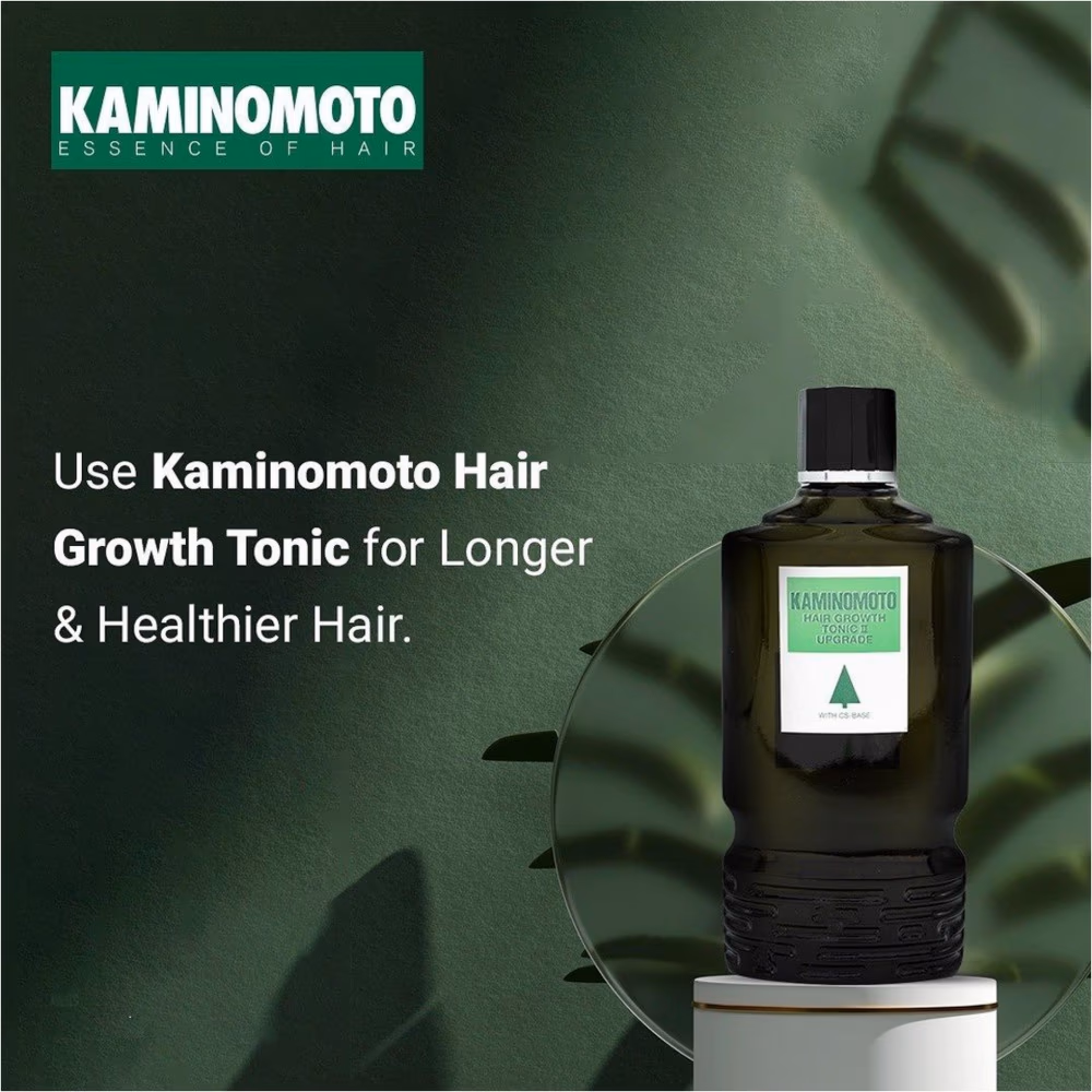 Kaminomoto Hair Tonic 180ml - Stimulate Hair Growth And Strengthen Roots  4