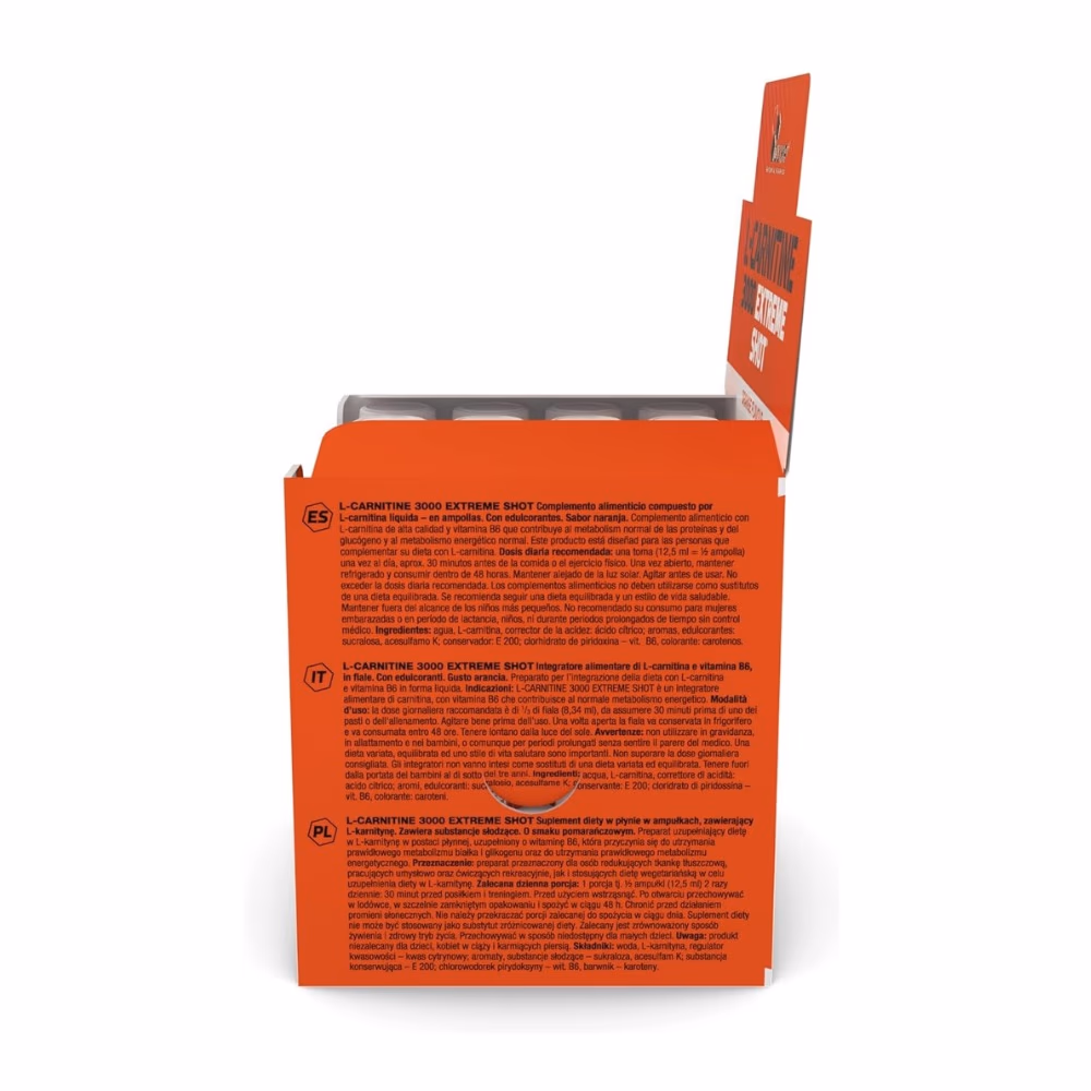 Olimp L-Carnitine 3000 Extreme Shot – 20 x 25ml Orange 5