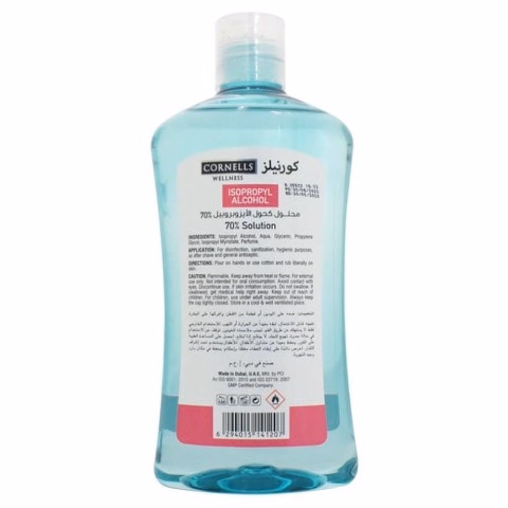 Cornells Isopropyl Antiseptic Disinfectant 500ml 4