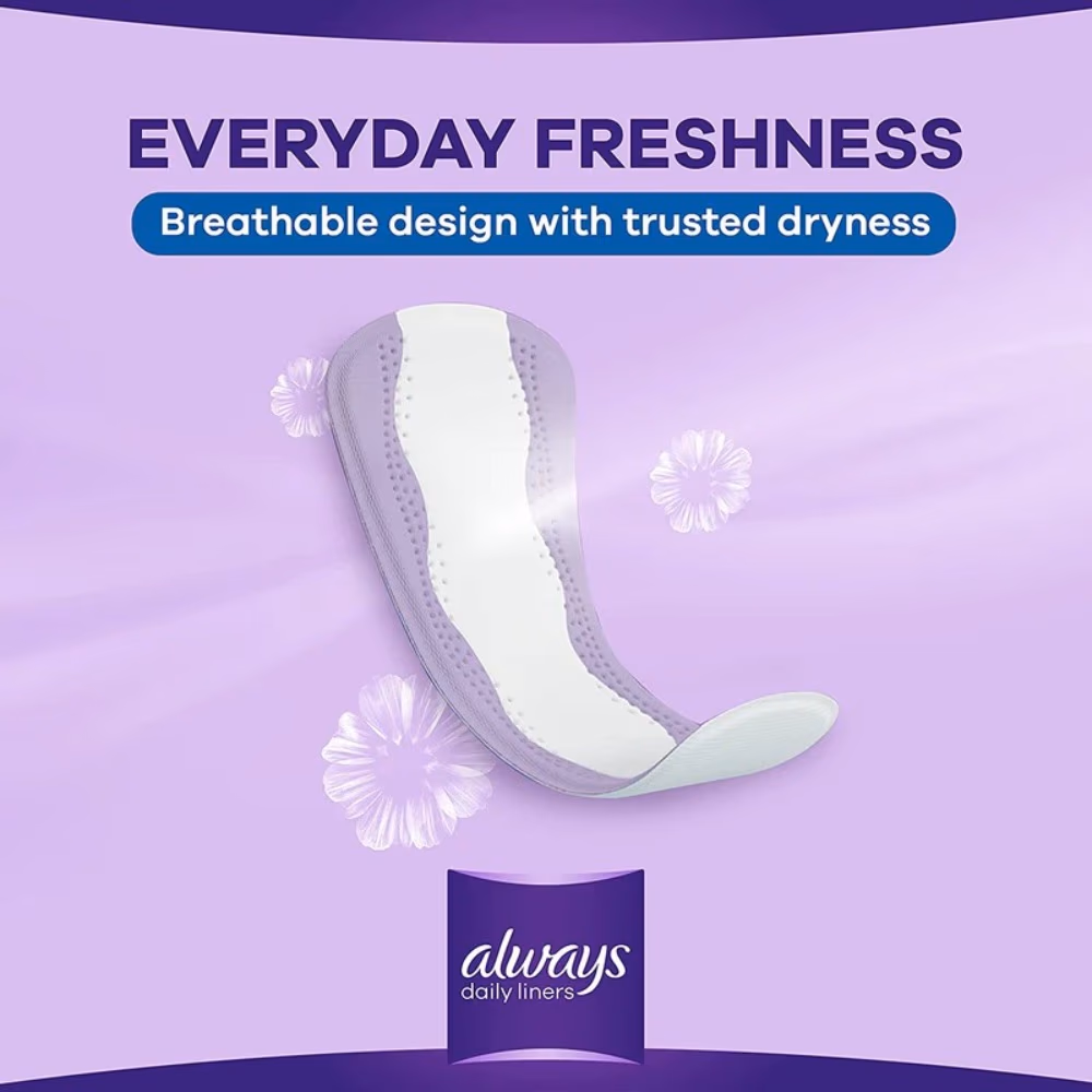 Always Daily Liners Extra Protect Large 16s 5
