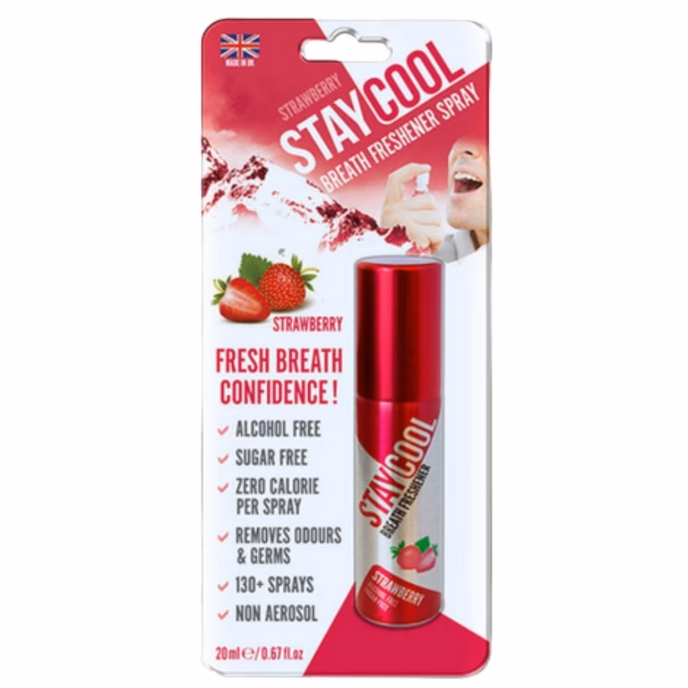 Staycool Breath Freshner Spray Strawberry 20ml 3