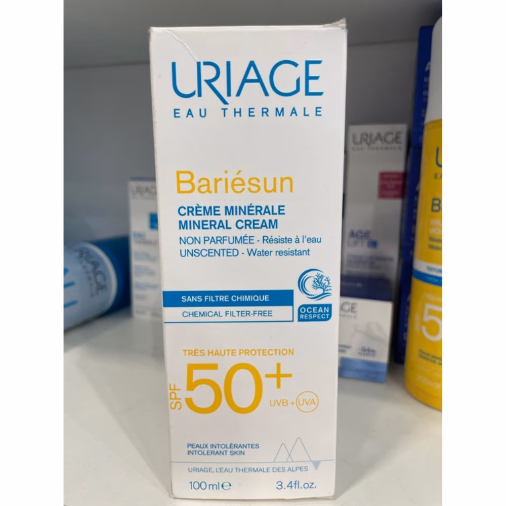 Uriage Bariesun Spf 50+ Mineral Cream 100ml 3
