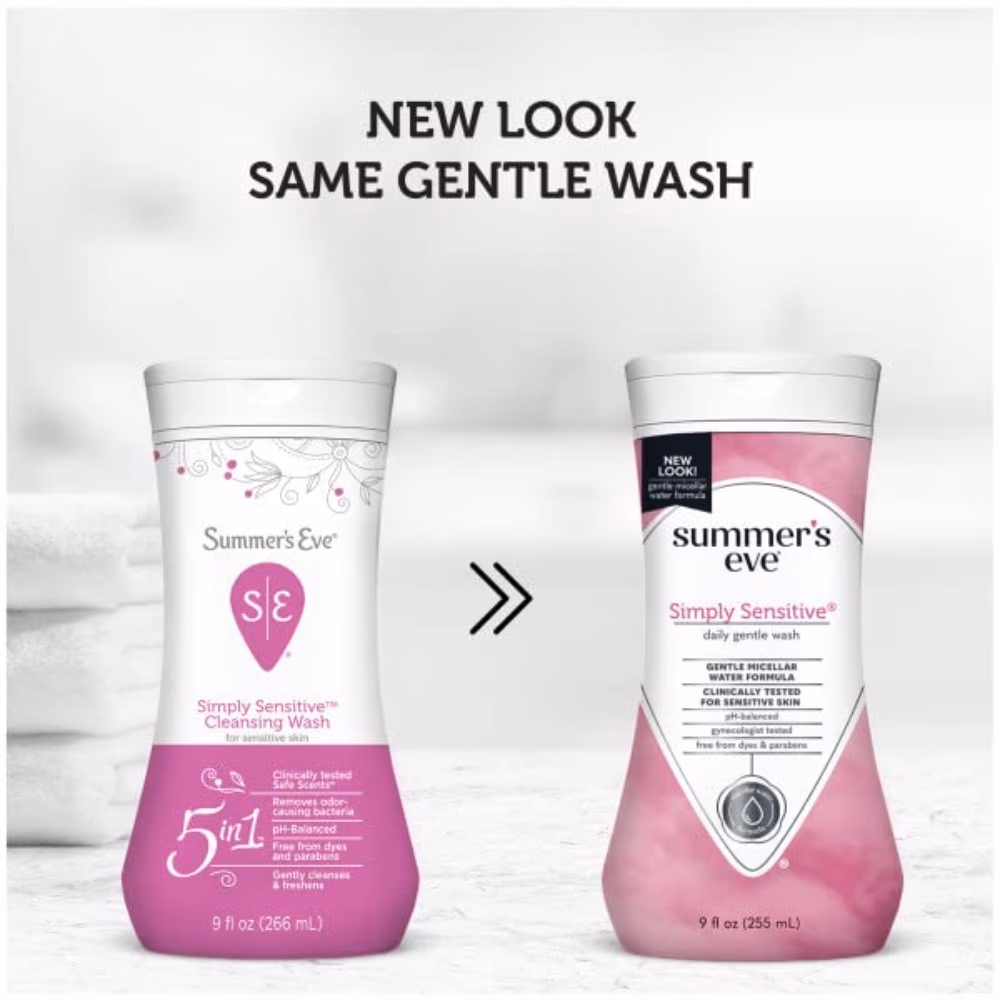 Summer’s Eve Simply Sensitive Cleansing Wash 444ml 2