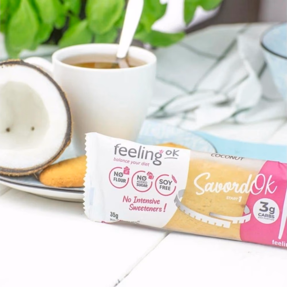 FEELING OK Savordok+ Protein Almond 35g – High Protein Savory Almond Snack 5
