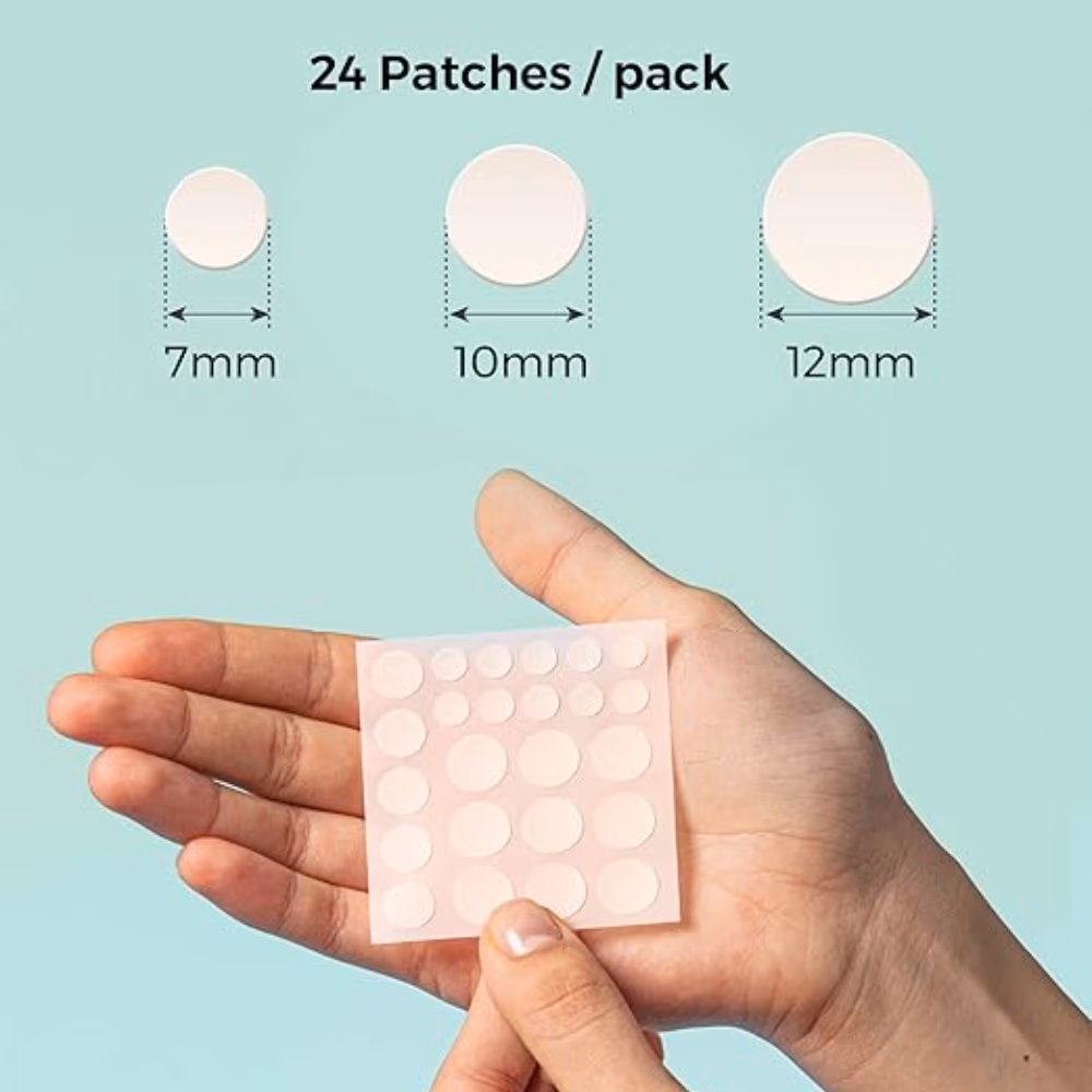 COSRX Acne Pimple Master Patch – 24 Patches Hydrocolloid Patches That Protect, Heal, And Absorb Impurities From Acne Spots. 4