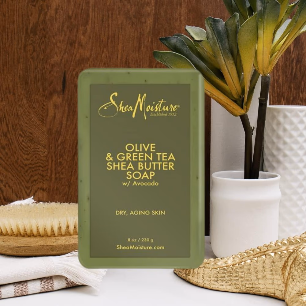 Shea Moisture Olive and Green Tea Shea Butter Soap 230g 4