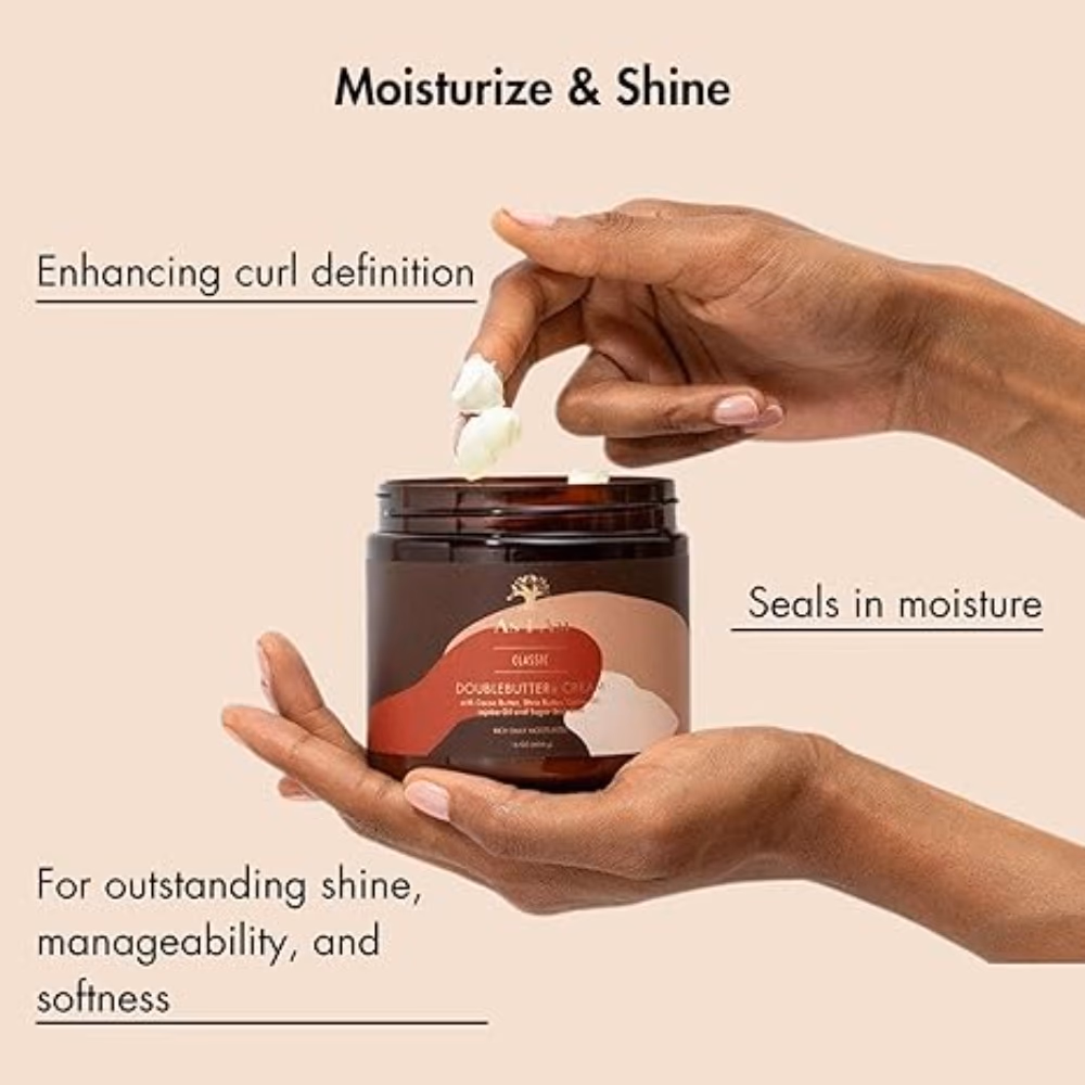 As I Am Classic Double Butter Daily Moisturizer 454g 4