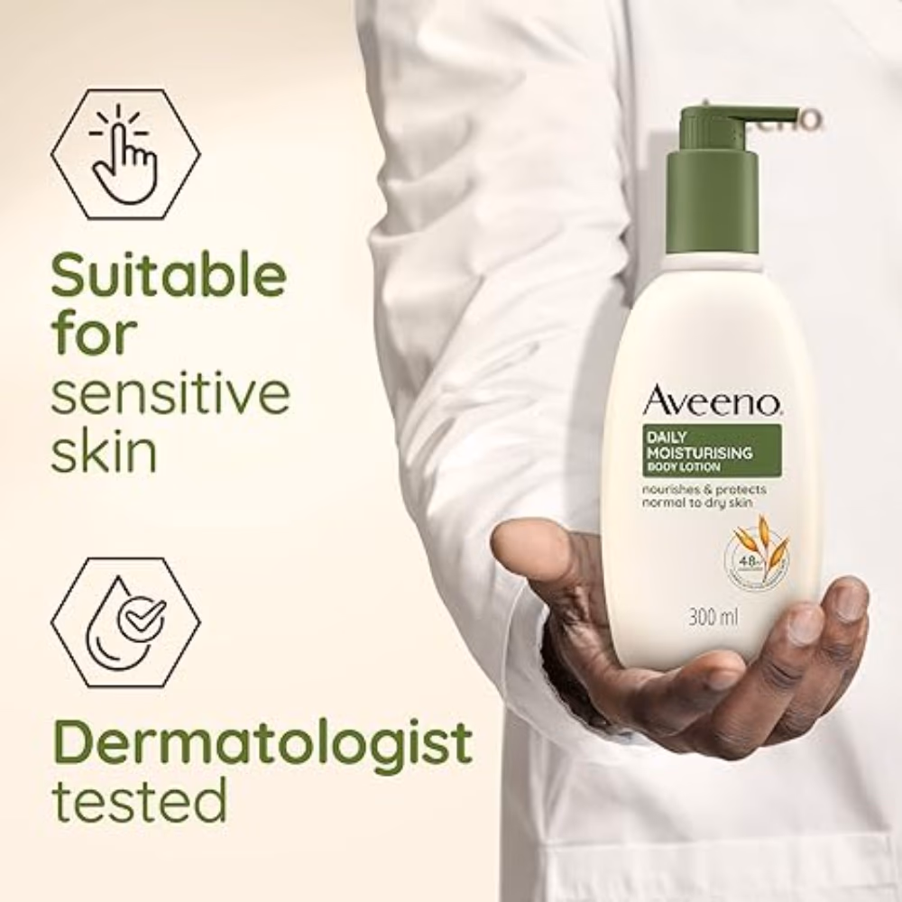 Aveeno Daily Moisturising Yogurt Body Cream – 300ml  2