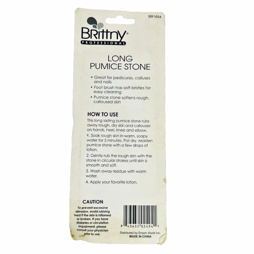 Brittny BR1654 Long Professional Pumice Stone 2