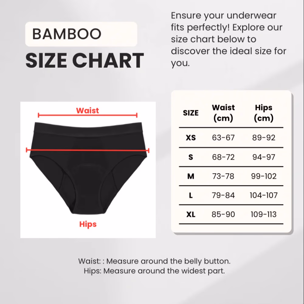 Bodi fresh Highwaist Period Protection Brief Nude L 2
