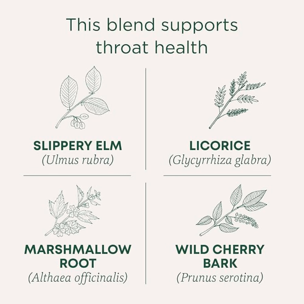 Traditional Organic Throat Coat Herbal 16 Tea Bags 4