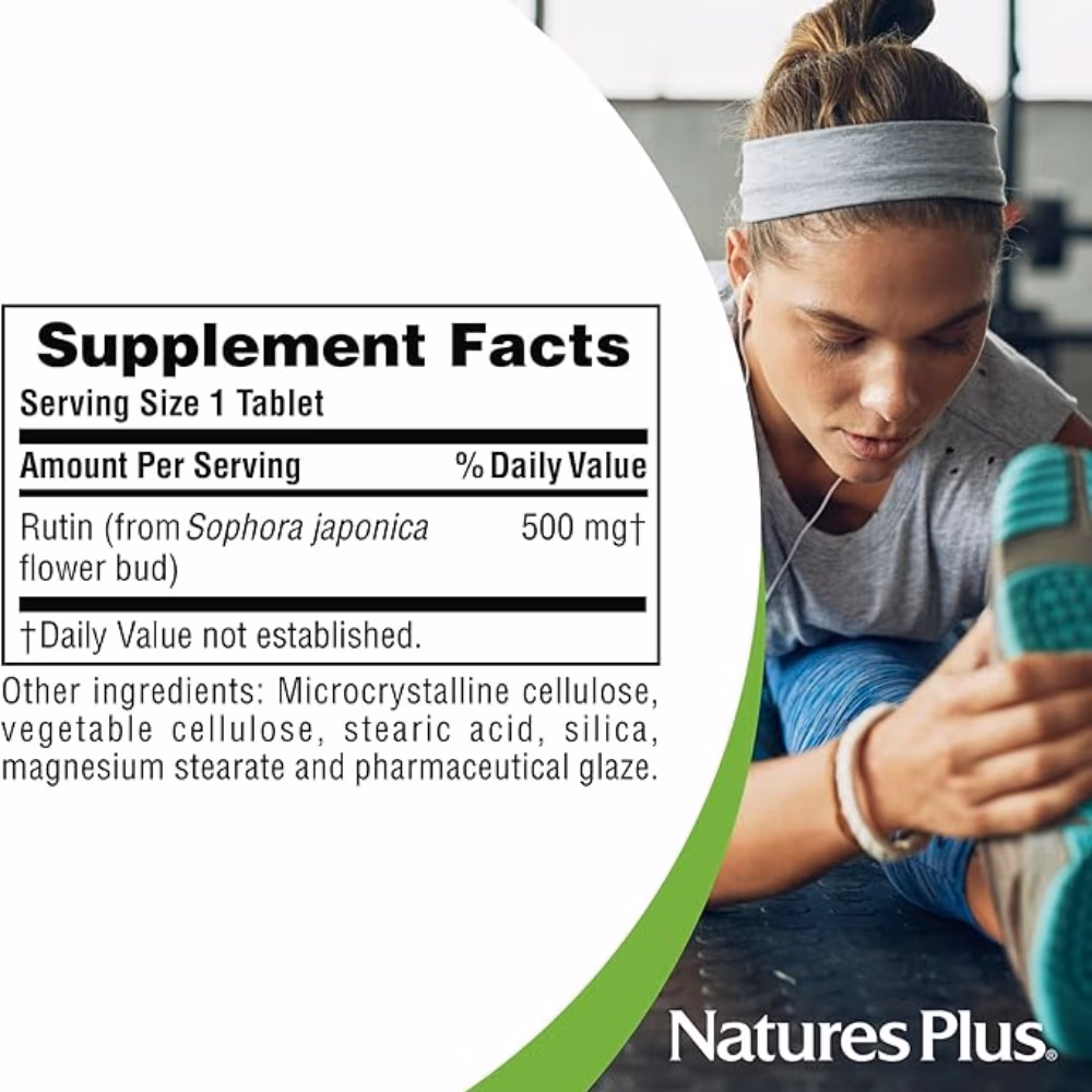 Natures Plus Rutin 500mg Tablet 60 Servings 5