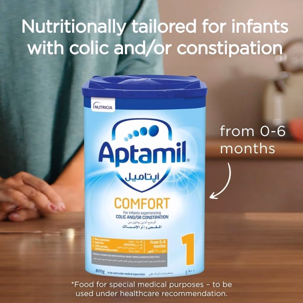 Aptamil Comfort Stage 1 Baby Milk Formula 800Gm 4