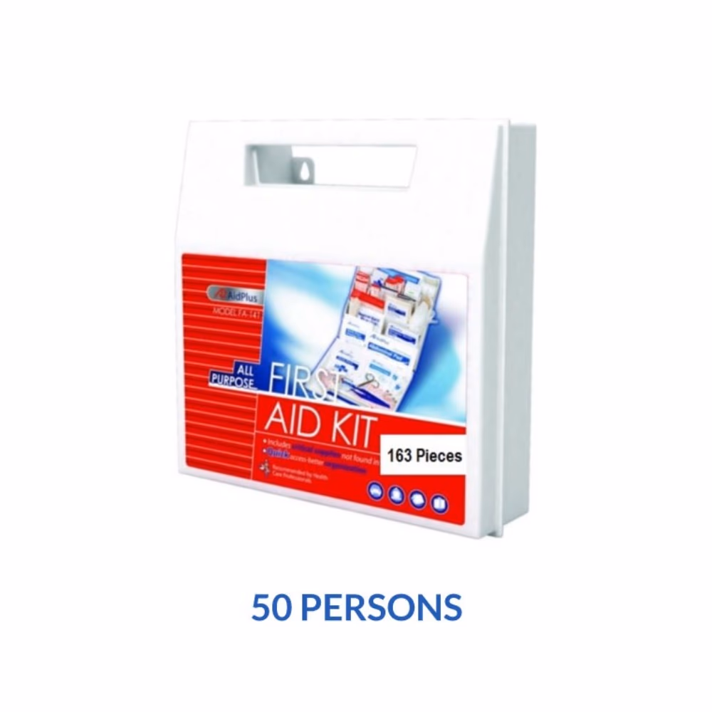 Aid Plus - FA-141 First Aid Kit – For Up to 50 People 2