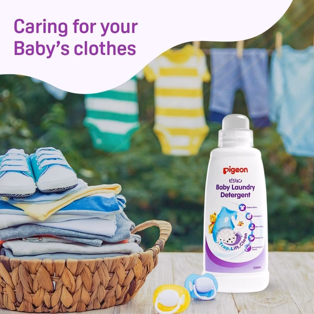 Pigeon Baby Laundry Detergent 500ml 3