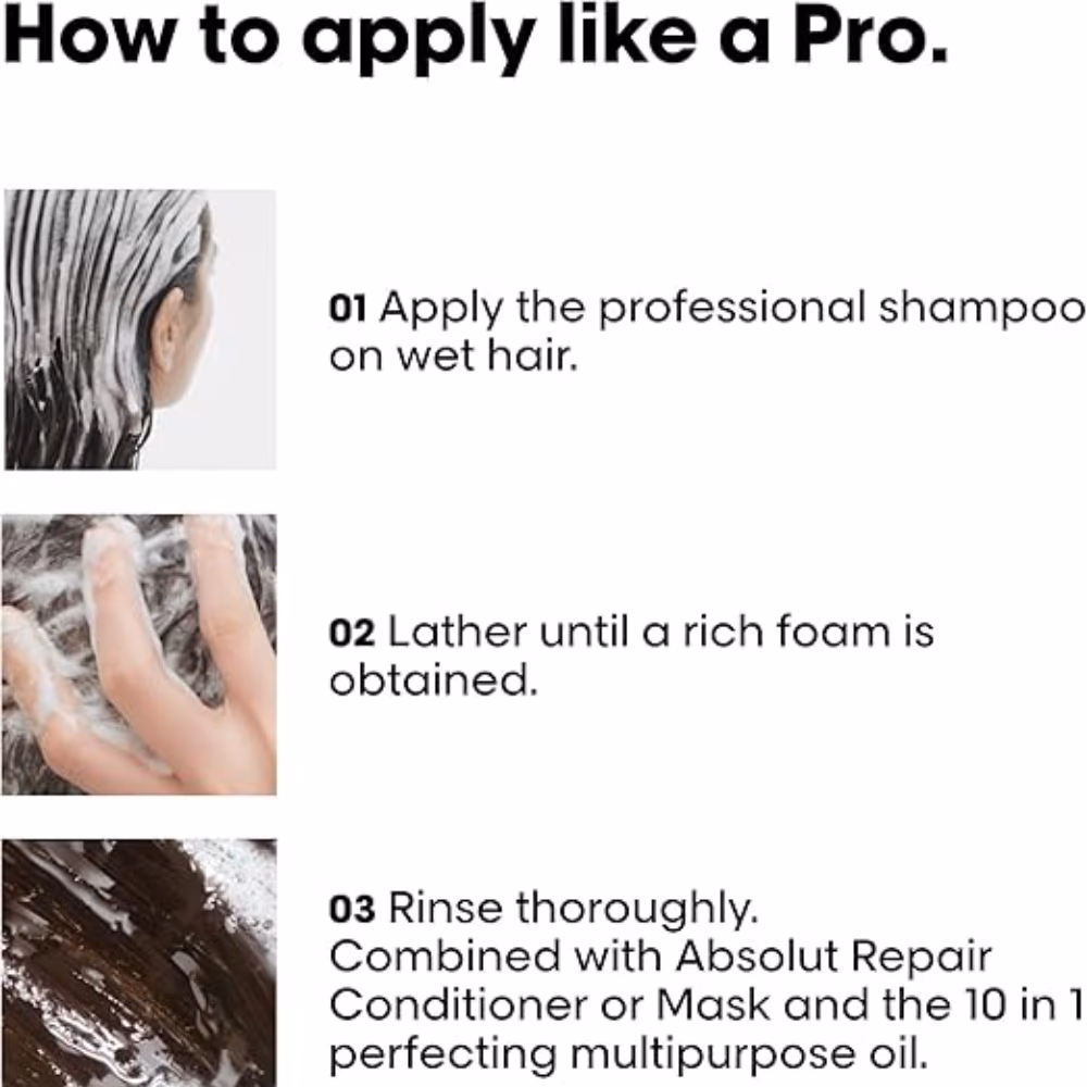 L'Oréal Professionnel Serie Expert Absolut Repair Shampoo 300ml 4