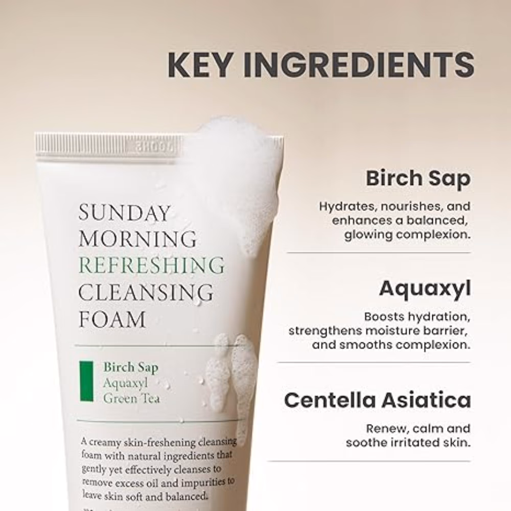 Axis-Y Sunday Morning Cleansing Foam 120ml 2