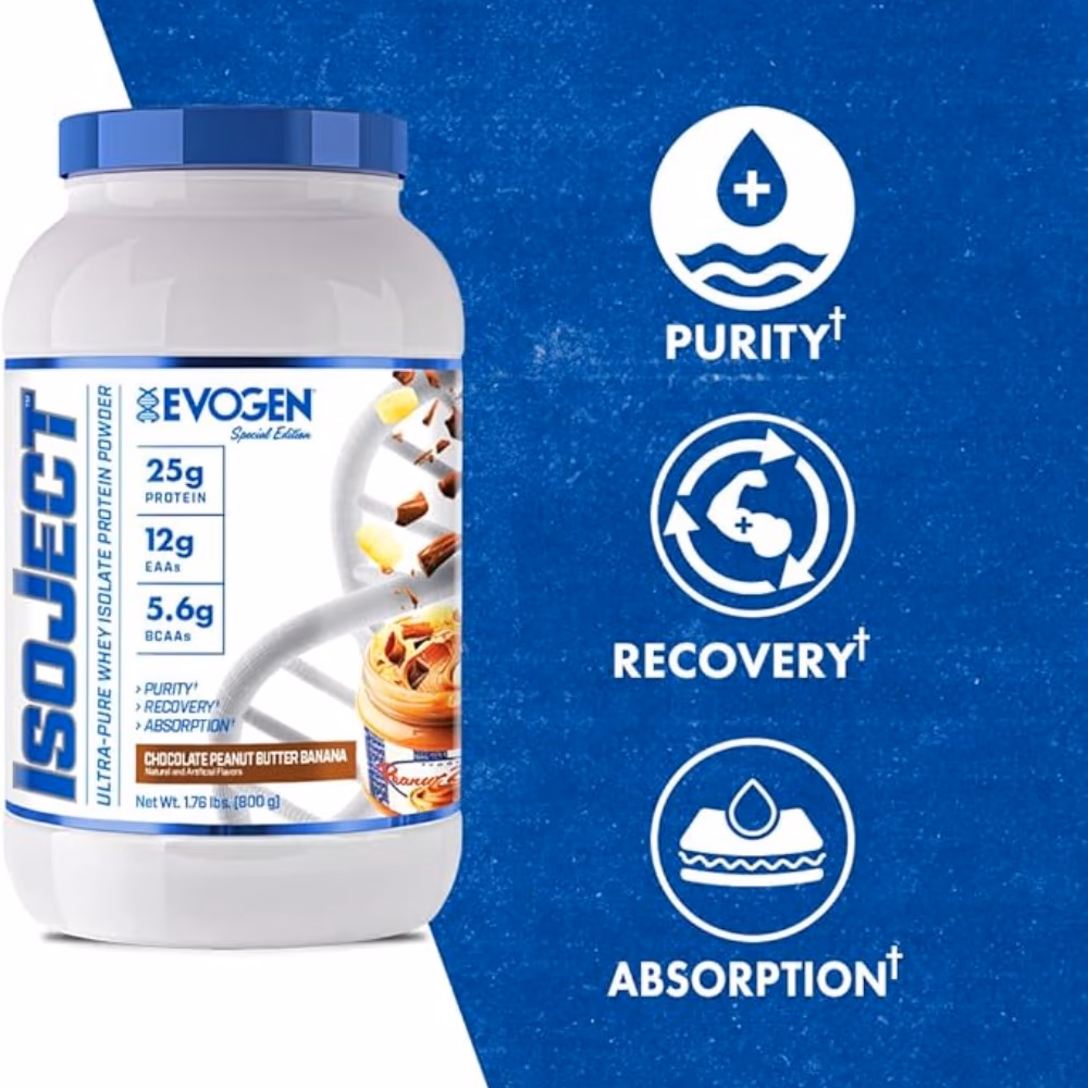 Evogen Isoject Choco Peanut Butter Banana 800g 2