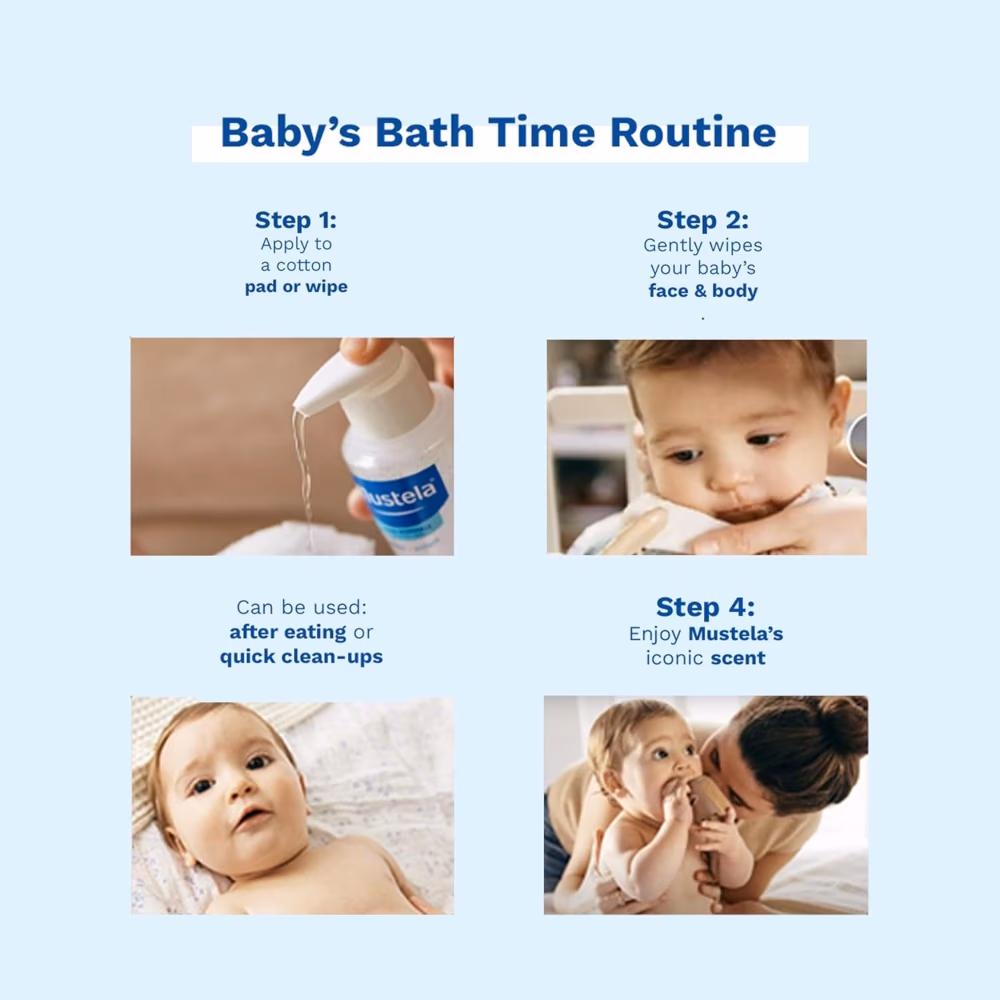 Mustela No Rinse Cleansing Milk 200ml 3