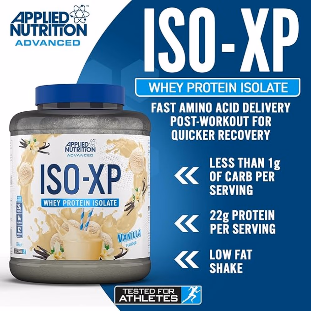 Applied Nutrition ISO-XP Whey Isolate Vanilla 1.8kg 5