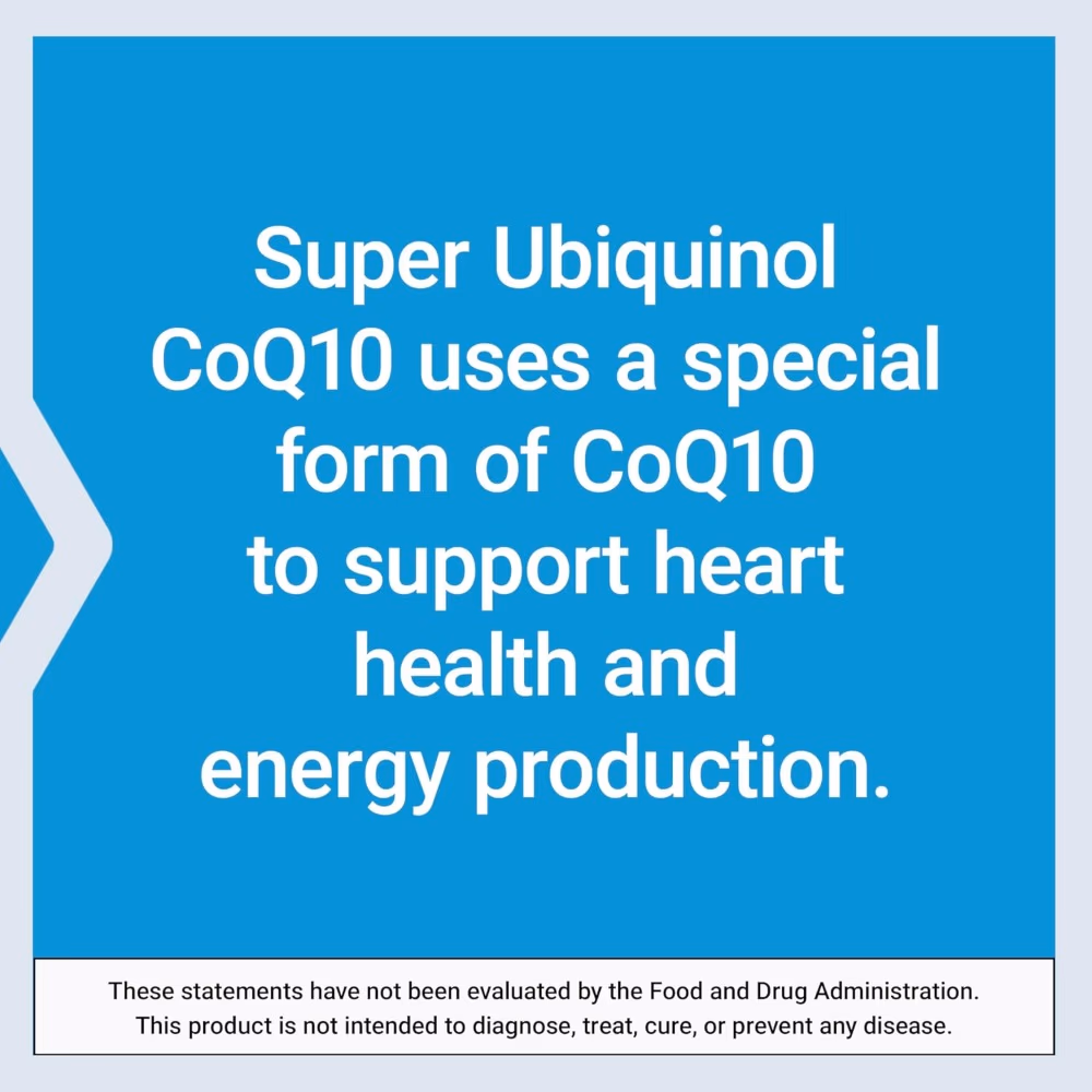 Life Extension CoQ10 200mg Softgels 30 Softgels 4