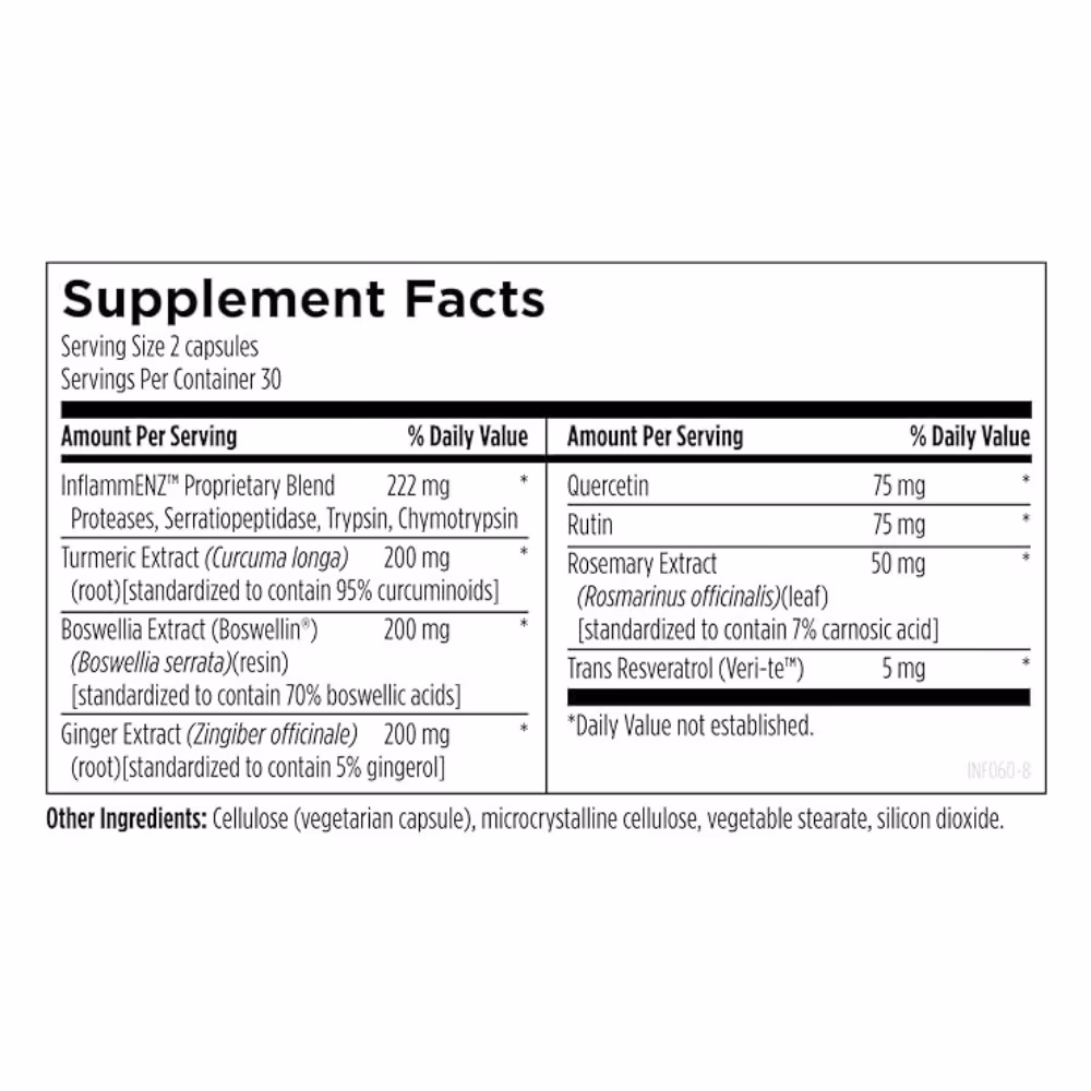 Designs For Health Inflammatone - 120 Capsules 5