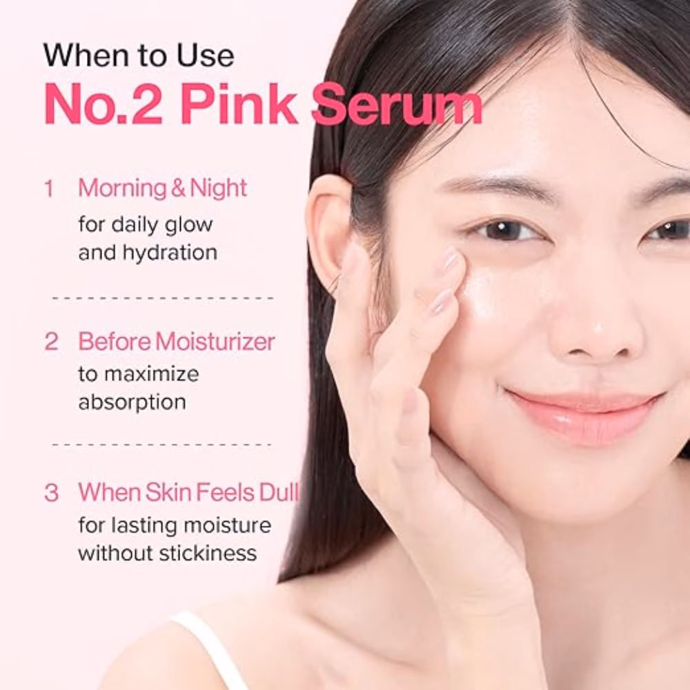 Numbuzin No.2 Rose PDRN Collagen Plumping Serum 30ml 3