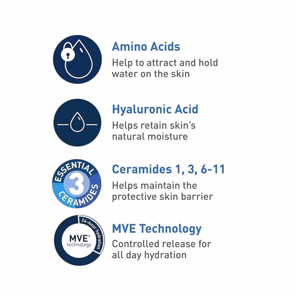 CeraVe Hydrating Cream to Foam Cleanser 237ml 3