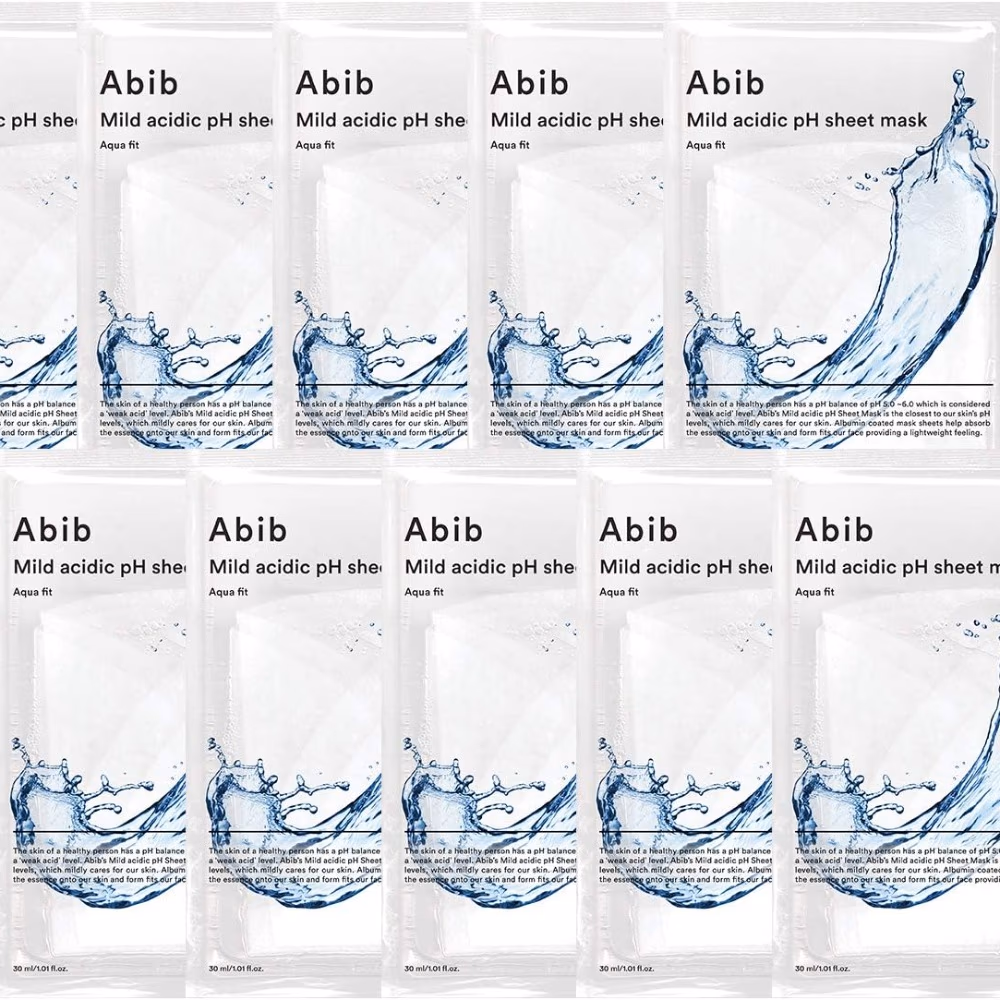 Abib Aqua Fit Mild Acidic pH Sheet 10 Masks 3