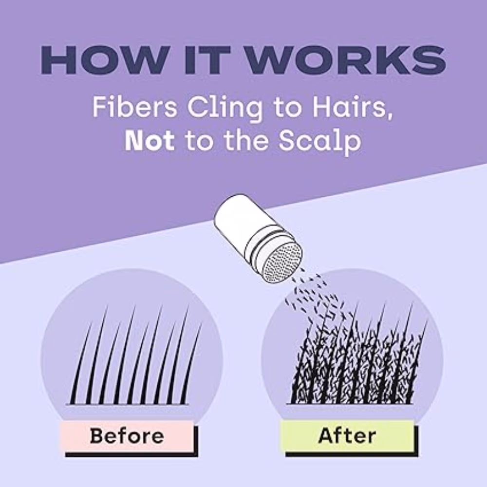 Toppik Hair Building Fibers - Black 12g 3