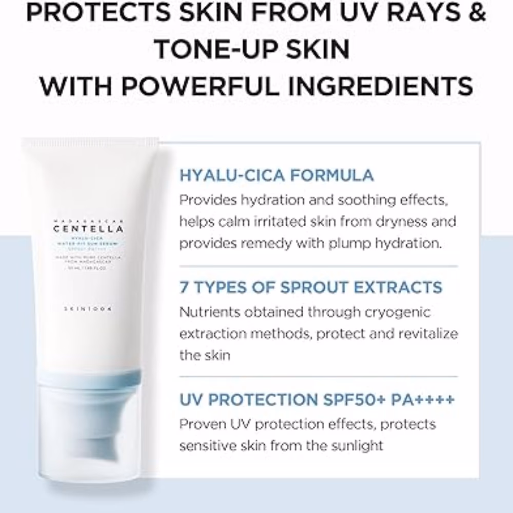 SKIN1004 Centella Water-Fit Sun Serum SPF50+ 50ml 2