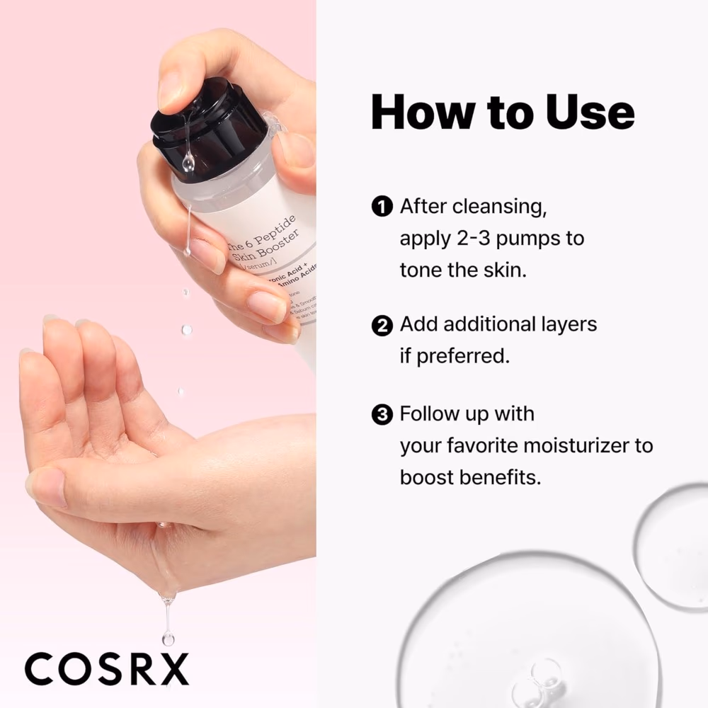 COSRX The 6 Peptide Skin Booster Serum 150ml 3