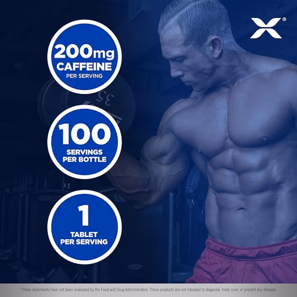 Allmax Caffeine 200mg 100 Tablets 4
