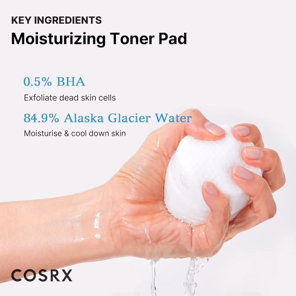 COSRX One Step Moisture Up 70 Pads 20ml – Hydrating, Gentle Exfoliating Pads With Moisture-Boosting Ingredients To Nourish, Refresh, And Soften Skin. 4