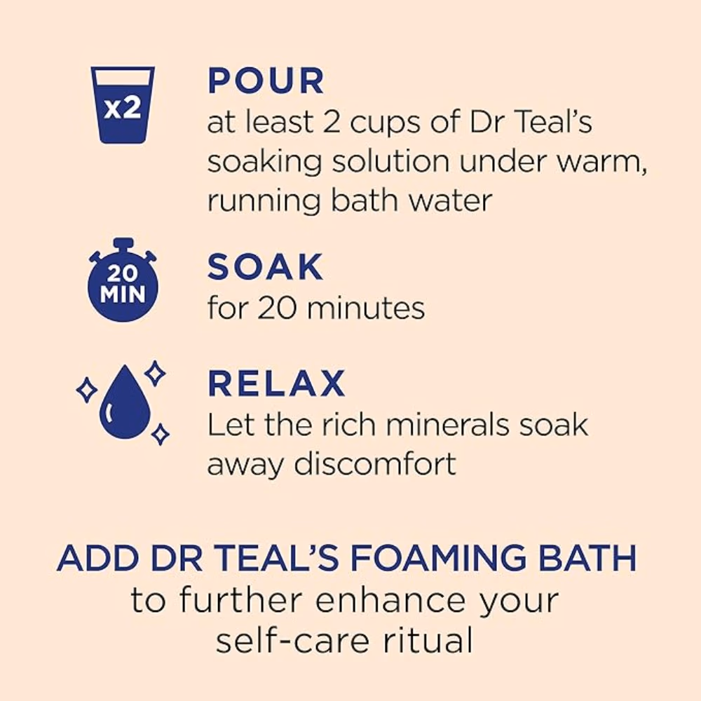 Epsom Bath Salt Glow & Radiance 1.36kg 3