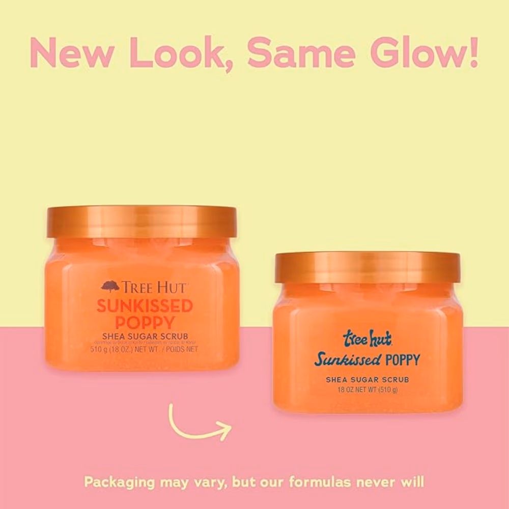 Tree Hut Sunkissed Poppy Shea Sugar Scrub (510g) 3