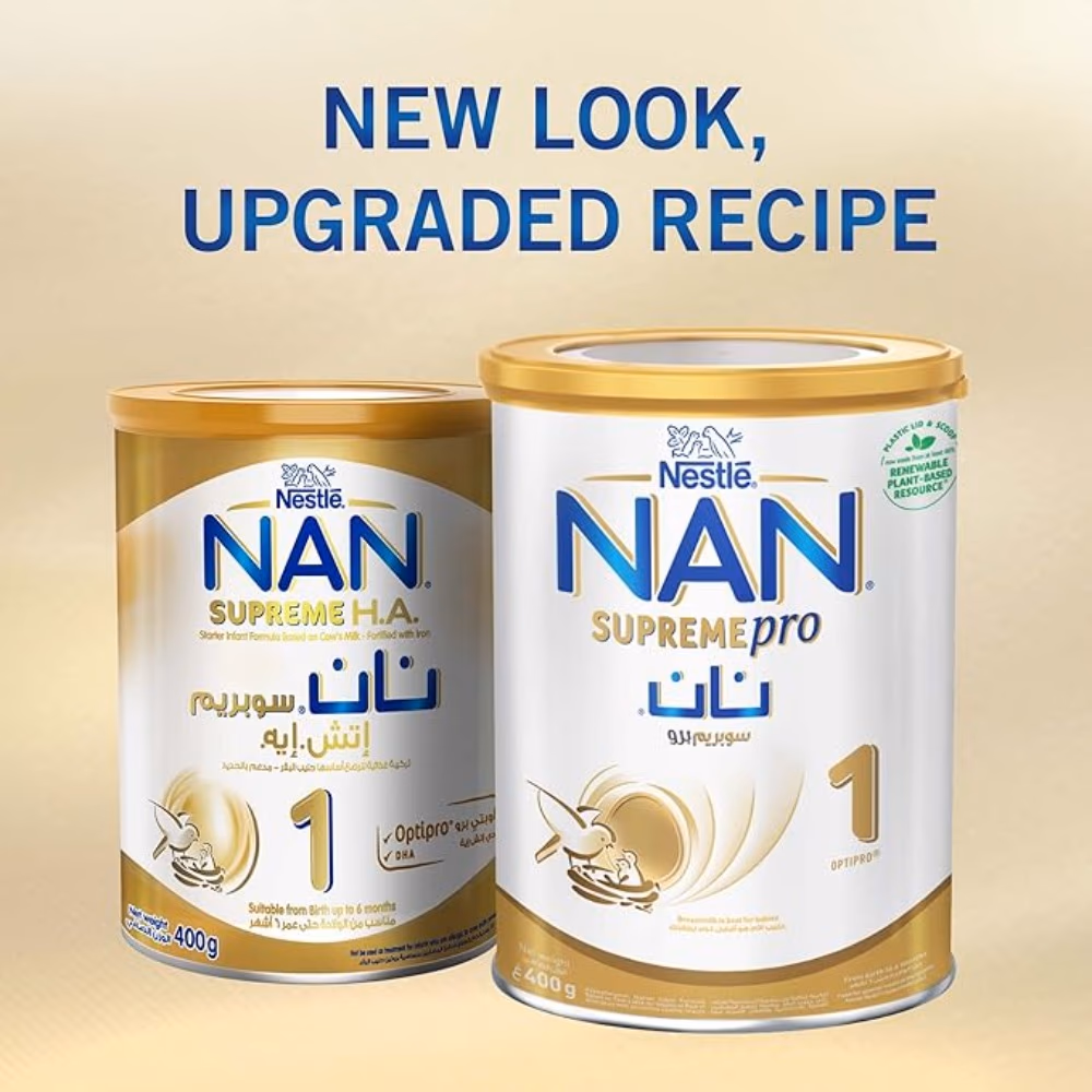Nestle Nan Supreme pro stage 1 baby milk formula 400Gm 4