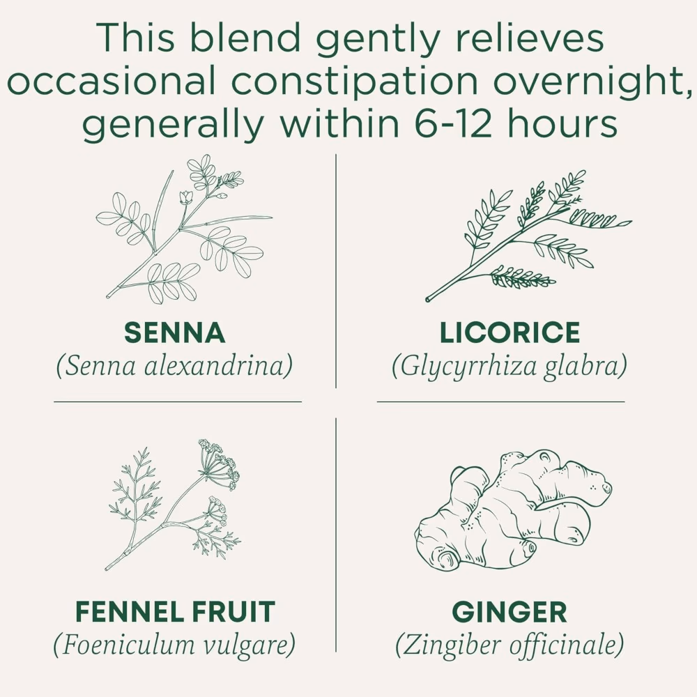 Traditional Organic Original Senna Tea Bags 16s 3